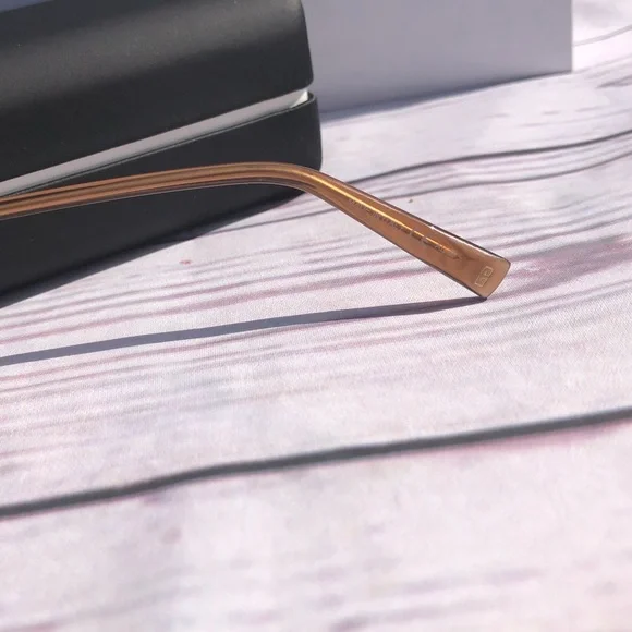 Givenchy Shield Rimless Brown/Bronze Sunglasses